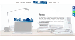 Desktop Screenshot of medianalisis.org