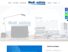 Tablet Screenshot of medianalisis.org